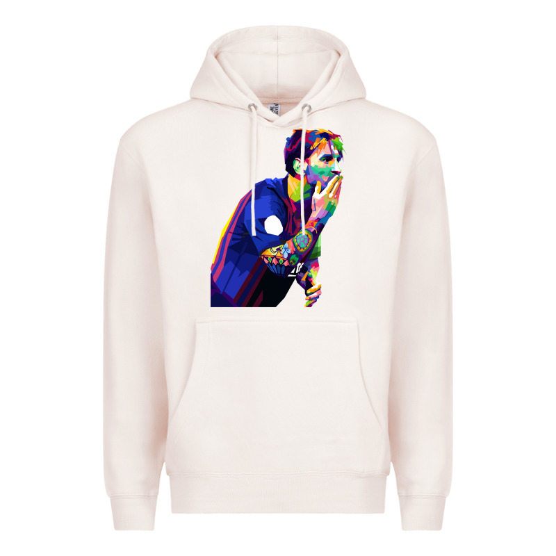 Lionel Messi Premium Hoodie by artisFamous | Teevron