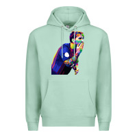 Seafoam LIONEL MESSI Premium Hoodie - artisFamous