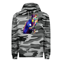 Slate Camo LIONEL MESSI Premium Hoodie - artisFamous