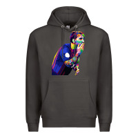 Smoke LIONEL MESSI Premium Hoodie - artisFamous