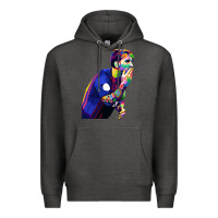 Charcoal Heather LIONEL MESSI Premium Hoodie - artisFamous