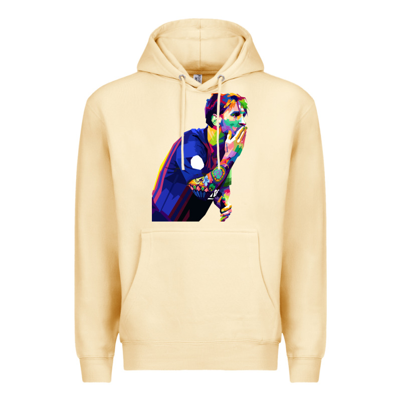 Lionel Messi Premium Hoodie by artisFamous | Teevron