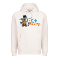 Pale Pink fabrats Premium Hoodie - artisFamous