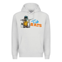 Dove Grey fabrats Premium Hoodie - artisFamous