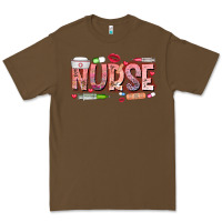 Cacao Nurse Valentine Premium Tee - CowhideDigitalArt