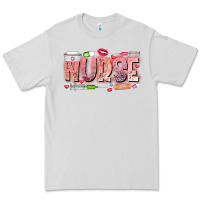 Dove Grey Nurse Valentine Premium Tee - CowhideDigitalArt