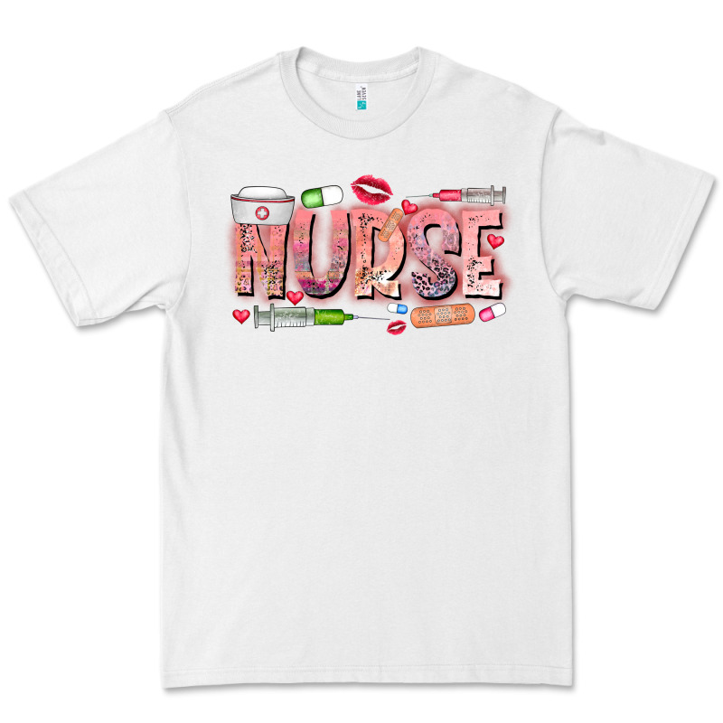 Nurse Valentine Premium Tee by CowhideDigitalArt | Teevron