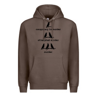 Coffee attempted murder cute Premium Hoodie - artisFamous