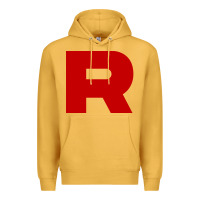 Mustard r is team rocket Premium Hoodie - artisFamous