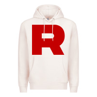 Pale Pink r is team rocket Premium Hoodie - artisFamous