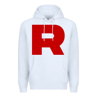 White r is team rocket Premium Hoodie - artisFamous