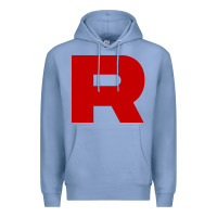 Colony Blue r is team rocket Premium Hoodie - artisFamous