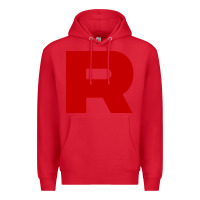 Red r is team rocket Premium Hoodie - artisFamous