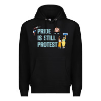 Black pride is still protest Premium Hoodie - artisFamous