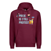 Burgundy pride is still protest Premium Hoodie - artisFamous