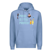 Colony Blue pride is still protest Premium Hoodie - artisFamous