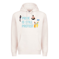Pale Pink pride is still protest Premium Hoodie - artisFamous