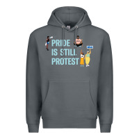 Rock pride is still protest Premium Hoodie - artisFamous