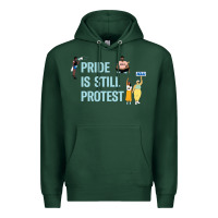 Sports Green pride is still protest Premium Hoodie - artisFamous