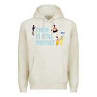 Oatmeal Heather pride is still protest Premium Hoodie - artisFamous