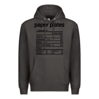 Smoke paper plates nutrition facts funny thanksgiving christmas Premium Hoodie - artisFamous