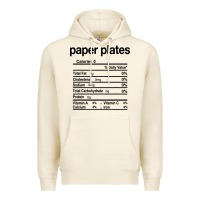 Tofu paper plates nutrition facts funny thanksgiving christmas Premium Hoodie - artisFamous