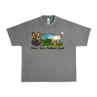 Tornado Peace Love Cashmere Goat Urban Heavy Tee - LillyAllenDesigns