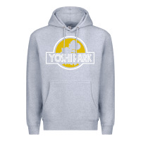 Heather Grey yoshi park Premium Hoodie - artisFamous
