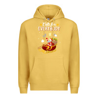 Antique Gold cats for everybody cat christmas ugly christmas sweatshirt Premium Hoodie - artisFamous