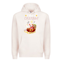 Pale Pink cats for everybody cat christmas ugly christmas sweatshirt Premium Hoodie - artisFamous