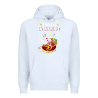 White cats for everybody cat christmas ugly christmas sweatshirt Premium Hoodie - artisFamous