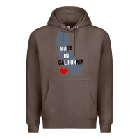 Coffee made in california Premium Hoodie - artisFamous
