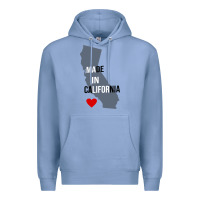Colony Blue made in california Premium Hoodie - artisFamous