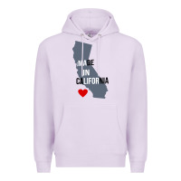 Lilac made in california Premium Hoodie - artisFamous