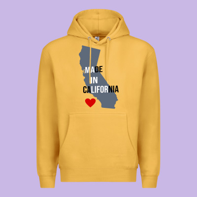 Made In California Premium Hoodie Designed By Artisfamous