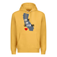 Mustard made in california Premium Hoodie - artisFamous