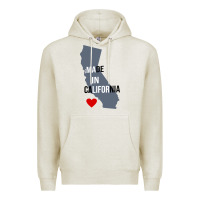 Oatmeal Heather made in california Premium Hoodie - artisFamous