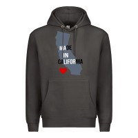Smoke made in california Premium Hoodie - artisFamous