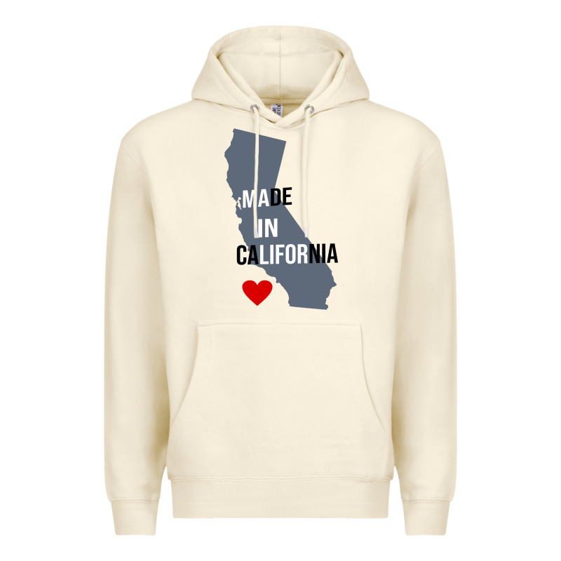 Made In California Premium Hoodie by artisFamous | Teevron