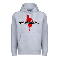 Heather Grey box car racer Premium Hoodie - artisFamous