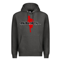 Charcoal Heather box car racer Premium Hoodie - artisFamous