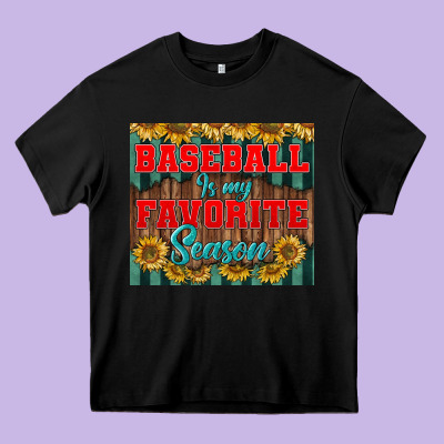 Baseball Is My Favorite Season Tumbler Heavy Core Tee Designed By Bundleandbundleshop