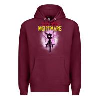 Burgundy Your Worst Nightmare Premium Hoodie - artisFamous