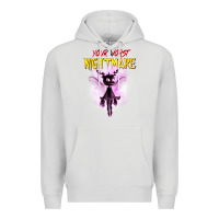 Dove Grey Your Worst Nightmare Premium Hoodie - artisFamous