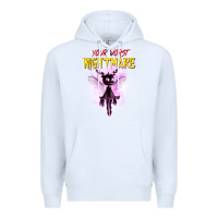 White Your Worst Nightmare Premium Hoodie - artisFamous