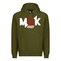 Army Green machine gun Premium Hoodie - artisFamous