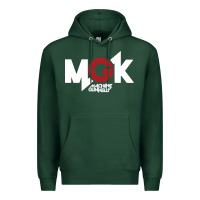 Sports Green machine gun Premium Hoodie - artisFamous