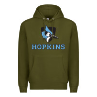 Army Green phone case john hopkins blue bird Premium Hoodie - artisFamous