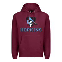 Burgundy phone case john hopkins blue bird Premium Hoodie - artisFamous