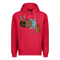 Cardinal Double Barrel Premium Hoodie - artisFamous